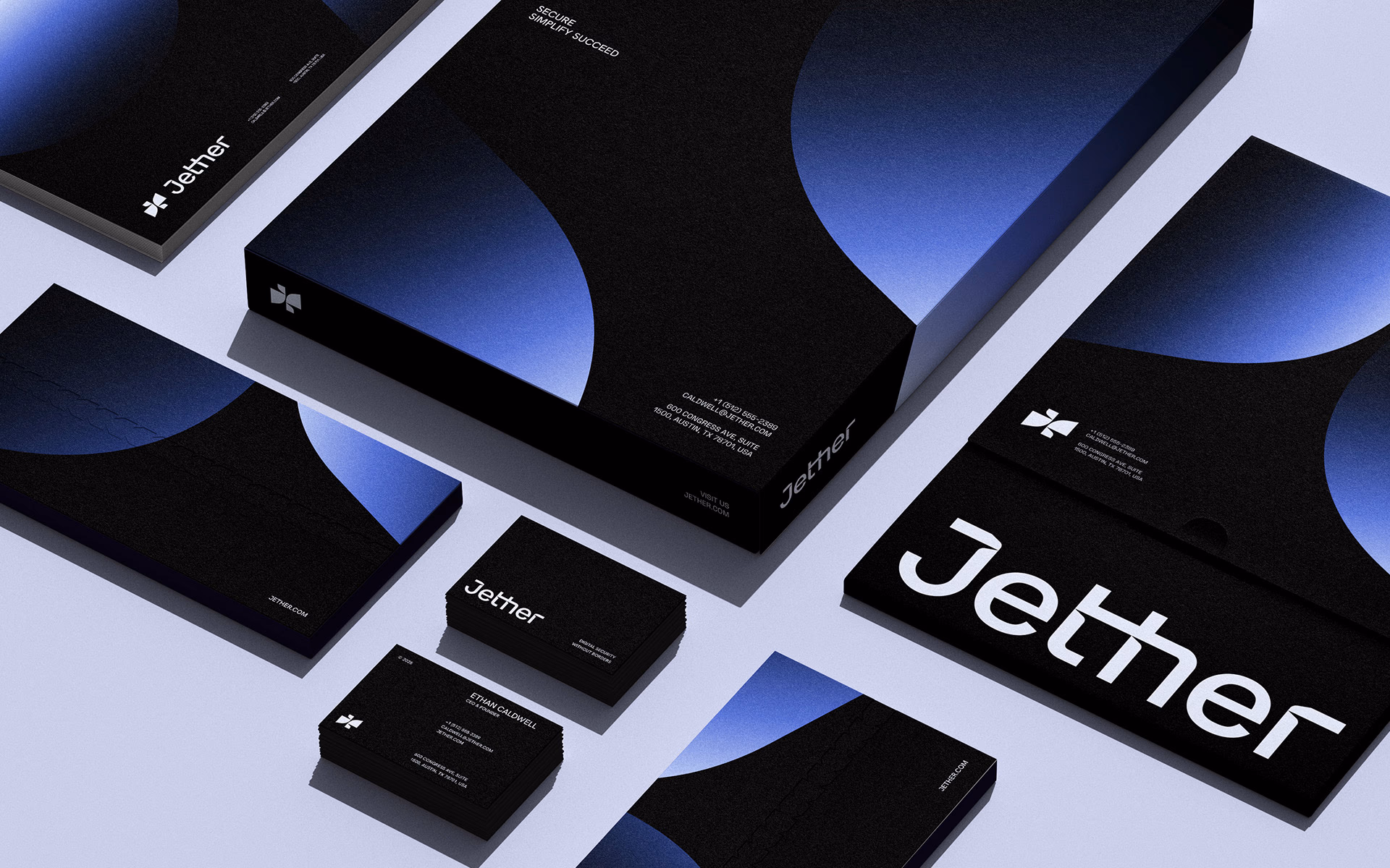 Jether brand identity